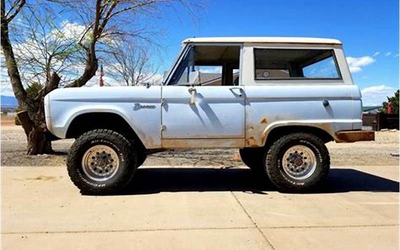 Performance Of The 1966 Ford Bronco