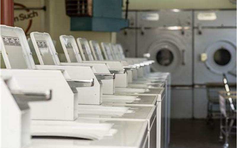 Picture Of A Group Of Workers In A Laundry Facility.