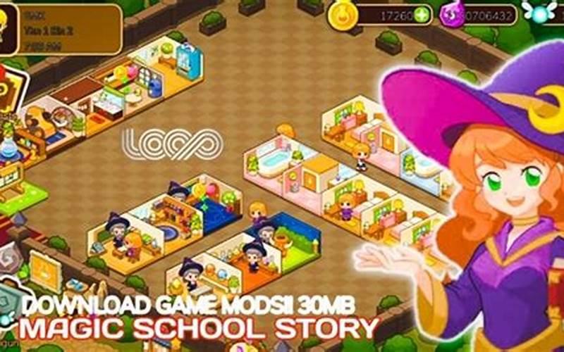 Pilihan Bangunan Magic School Story Versi Mod Apk 1
