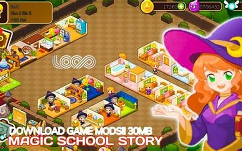 Pilihan Dekorasi Magic School Story Versi Mod Apk