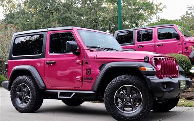 Pinky Tuscadero Jeep For Sale