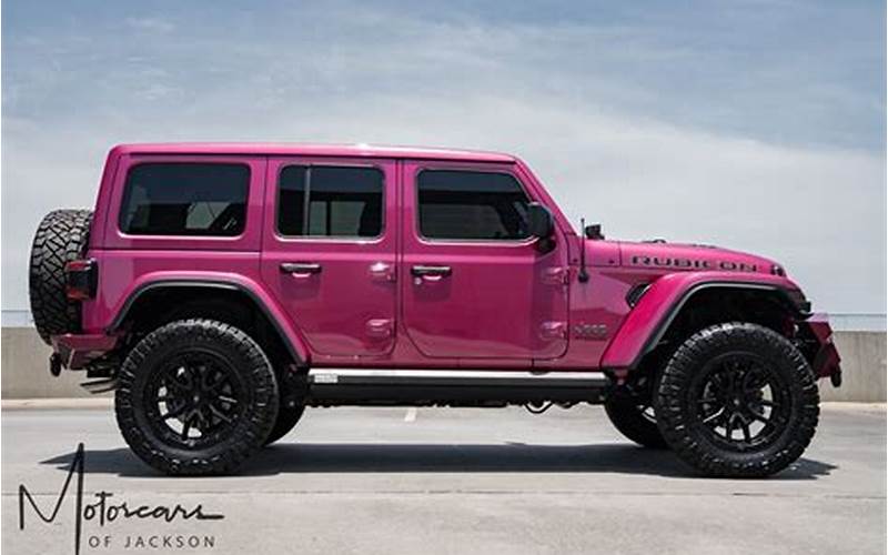 Pinky Tuscadero Jeep For Sale Auction