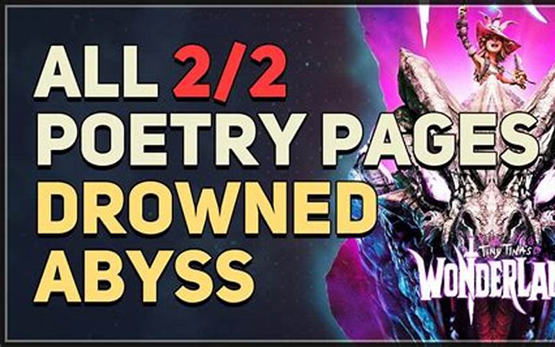 Poetry Page Drowned Abyss: A Look into the Problems and Solutions