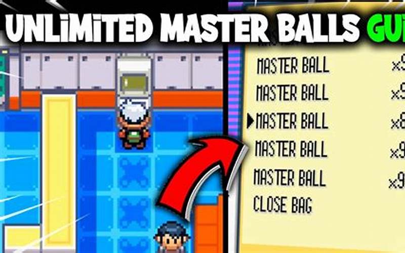 Pokemon My Ass Master Ball Cheat