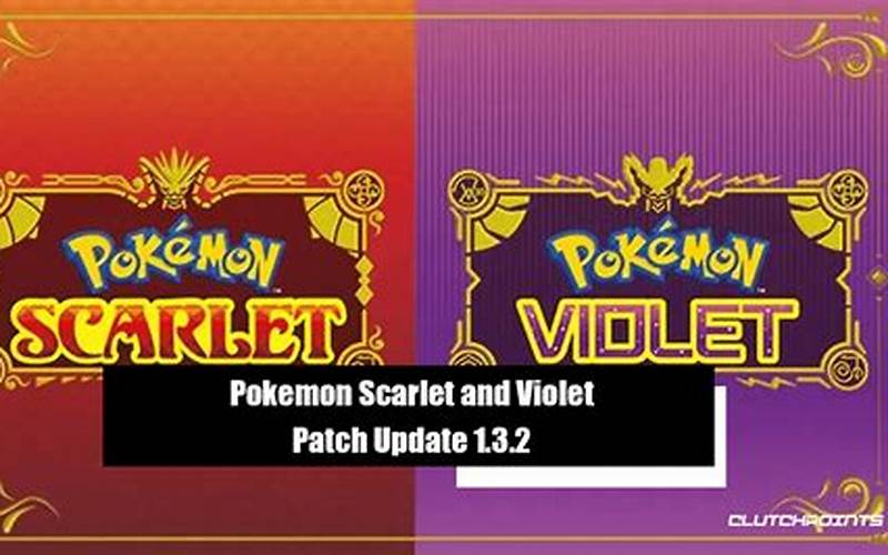 Pokemon Scarlet and Violet Patch Notes