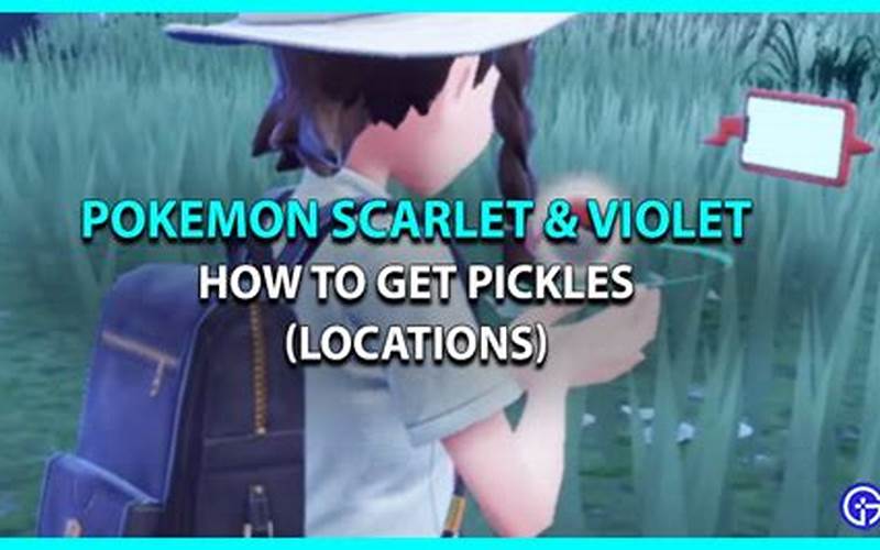 Pokemon Scarlet and Violet Pickles: The Ultimate Guide