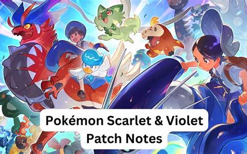 Pokemon Violet Patch Notes