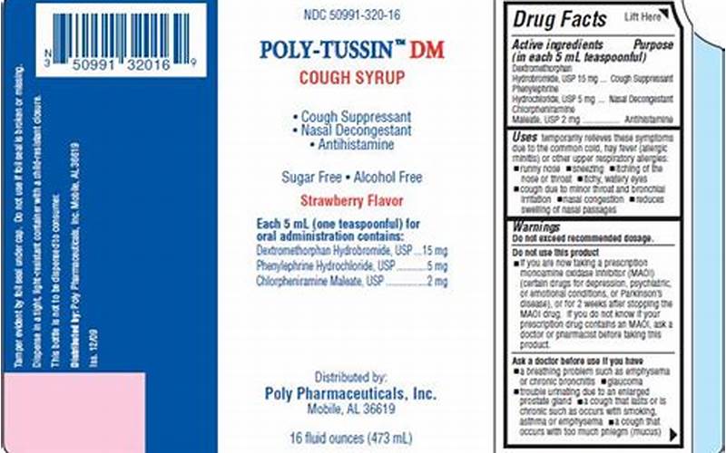 Poly Tussin Dm Side Effects