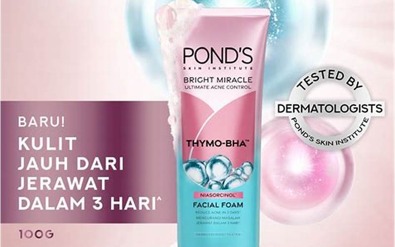 Pond'S, Solusi Penghilang Jerawat Yang Efektif