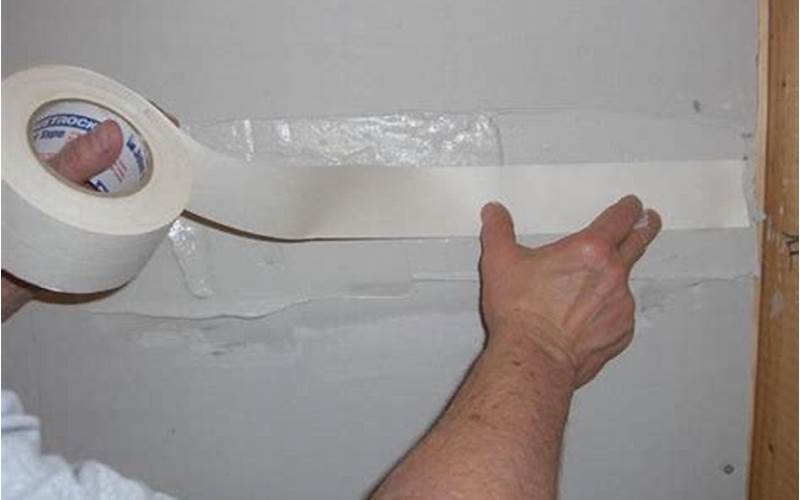 Poor Drywall Tape Installation