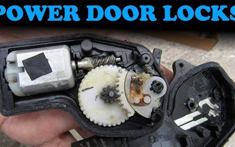 Power Door Lock Mechanism