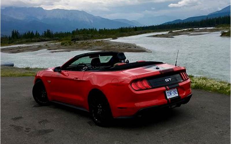 Powerful Engine In Mustang Gt Convertible