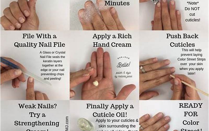 Preparing Your Nails For Flossing Technique