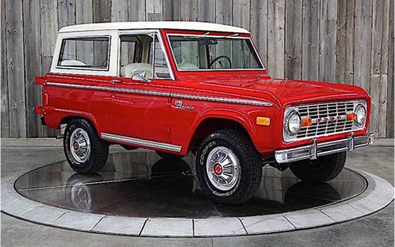 Price Of 1977 Ford Bronco