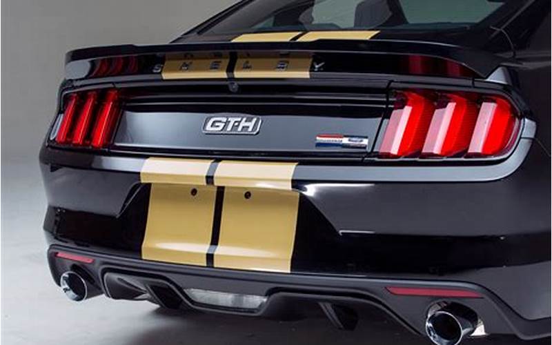 Price Of 2016 Ford Mustang Shelby Gt H