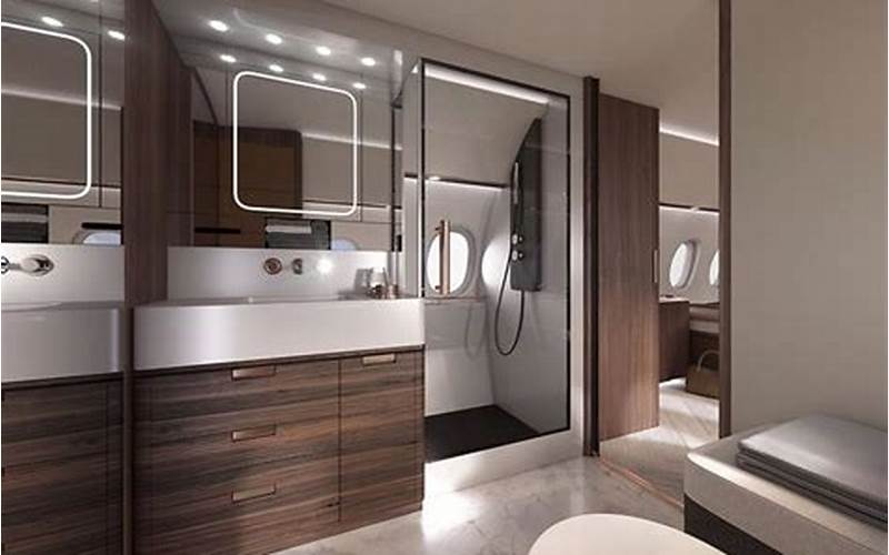 Private Jet Bathroom
