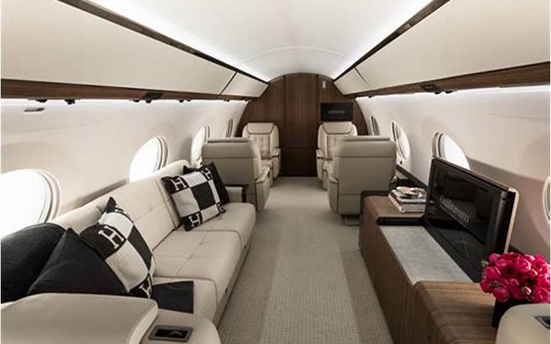 Private Jet Interior