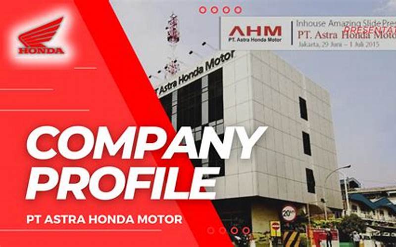 Profil Astra Honda Motor