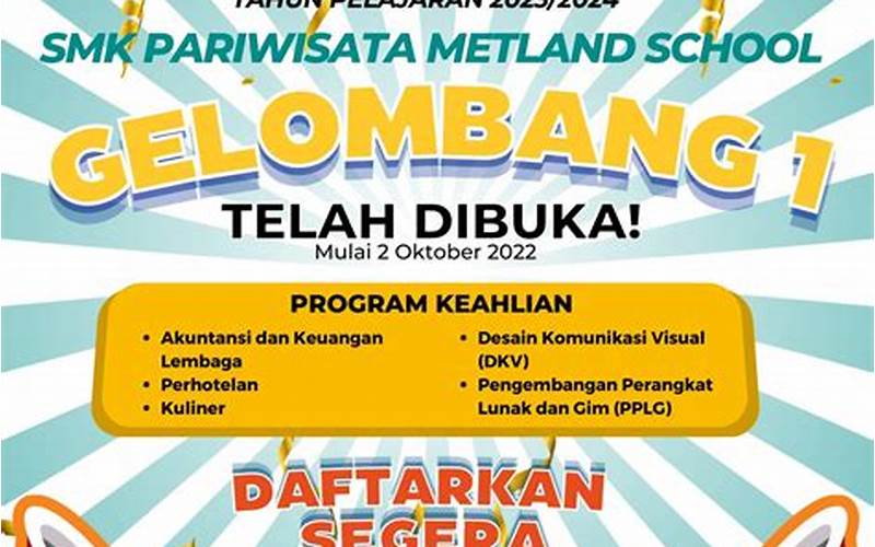 Program Keahlian Smk Metland