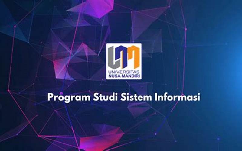 Program Studi Universitas Nusa Mandiri
