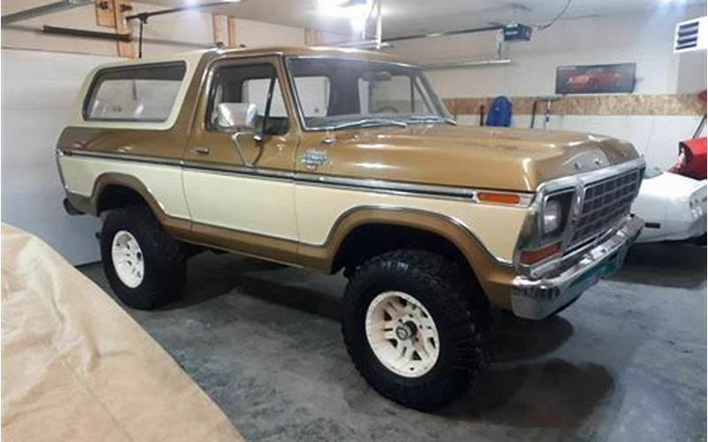 Project 1979 Ford Bronco For Sale In California