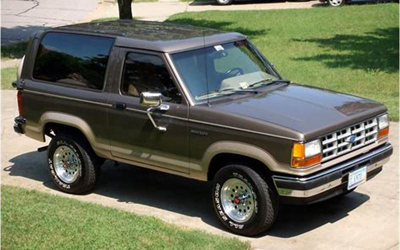 Pros And Cons Of Owning A 1989 Ford Bronco 2
