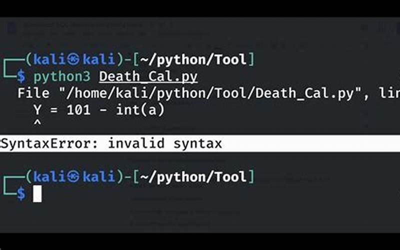 Python Fix