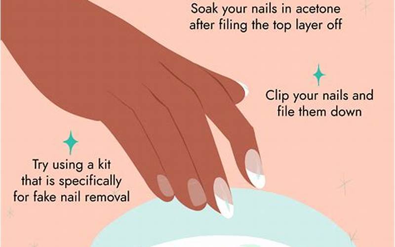 Removing Acrylic Nails Step By Step