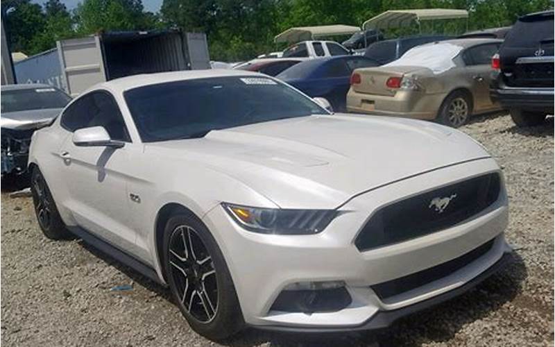 Repair A Salvage Ford Mustang Gt