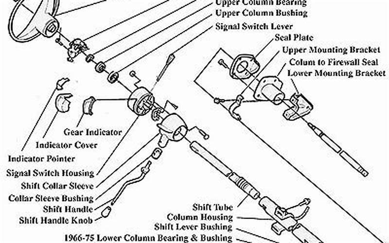 Replacement Steering Column For 1970 Ford Bronco