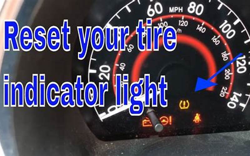Resetting Low Tire Pressure Warning Light
