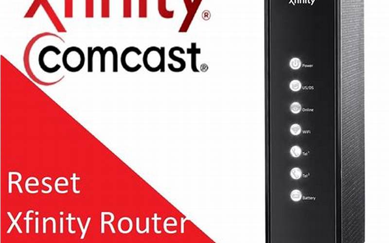 Restart The Xfinity Router And Modem