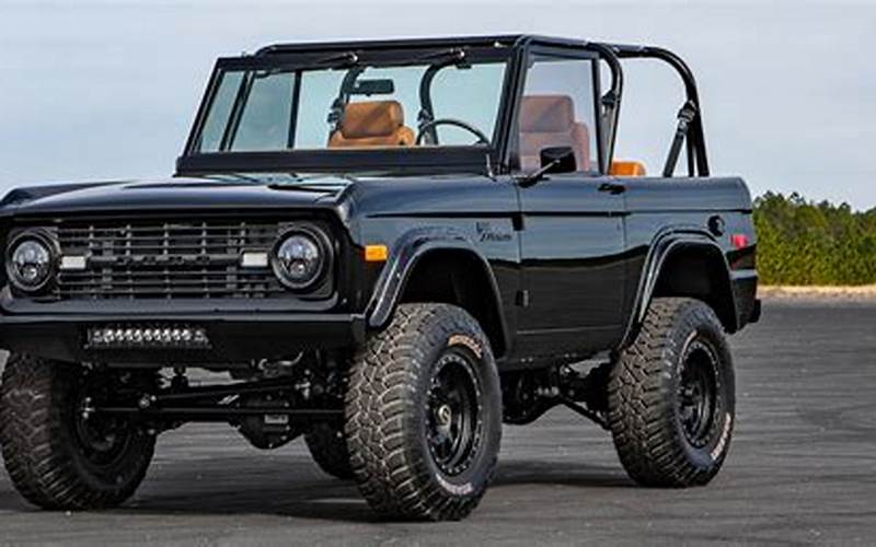 Restoration And Customization Of Ford Bronco