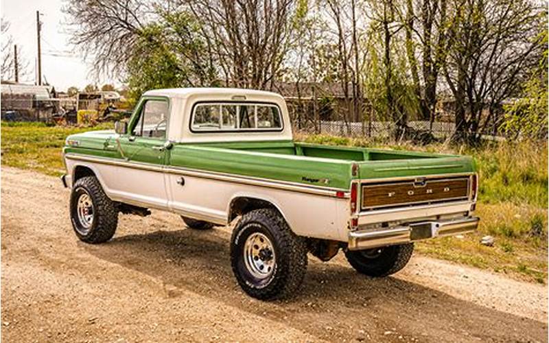 Restoring A 1972 Ford F250 Ranger Xlt