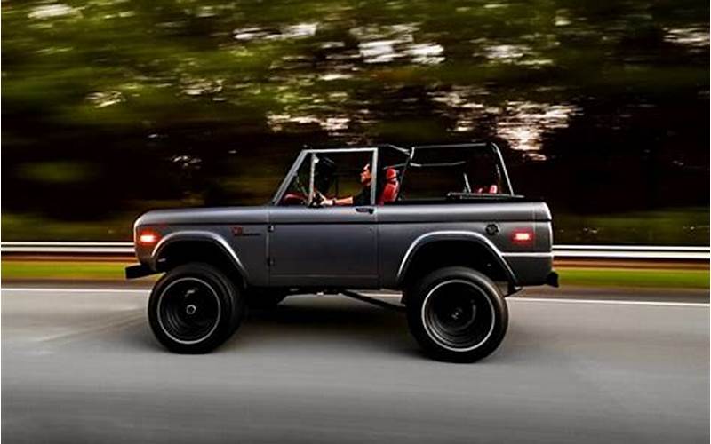 Restoring A Bronco