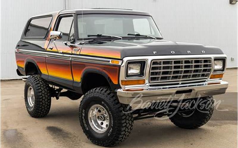 Restoring And Customizing A 1978 Ford Bronco