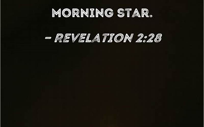 Revelation 2:28