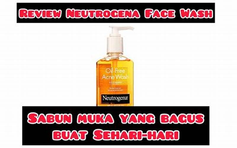 Review Neutrogena Untuk Jerawat