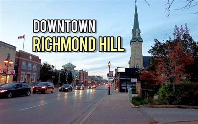 Richmond Hill Surrounding Area