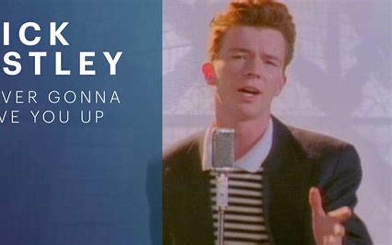 Rick Astley Dancing In Never Gonna Give You Up Mp4
