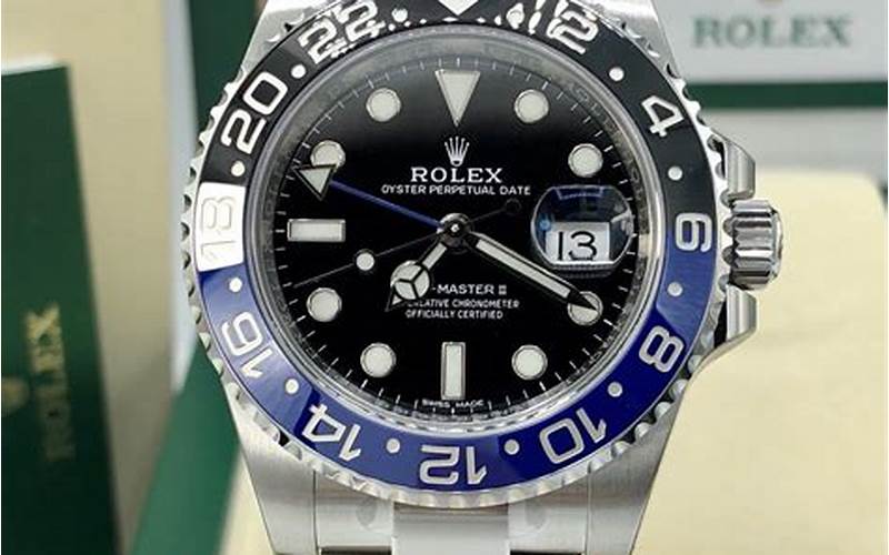 Rolex Gmt-Master Ii Batman