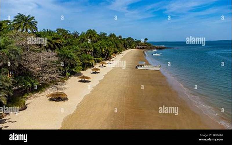 Rubane Island Beach Guinea Bissau