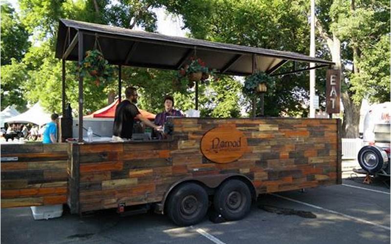 Rustic Food Truck Design