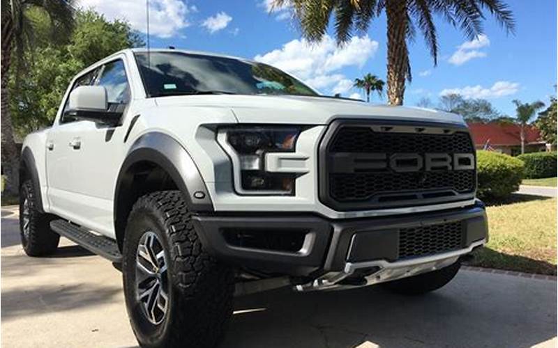 Safety Features Of Avalanche Grey Ford Raptor