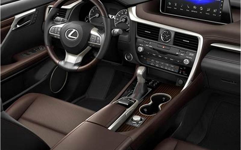 Safety Features Of Lexus Rx 350 Interior