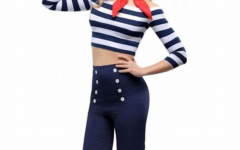 Sailor Costume With Denim Jacket