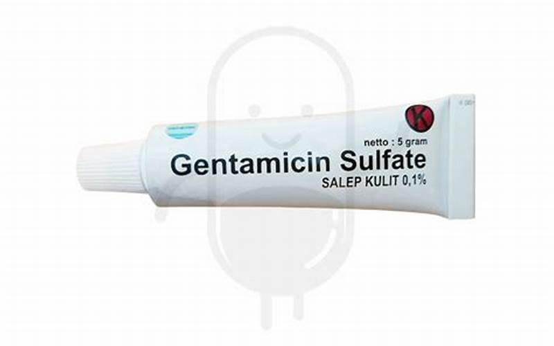 Salep Gentamicin Sulfate Untuk Jerawat, Manfaatnya!