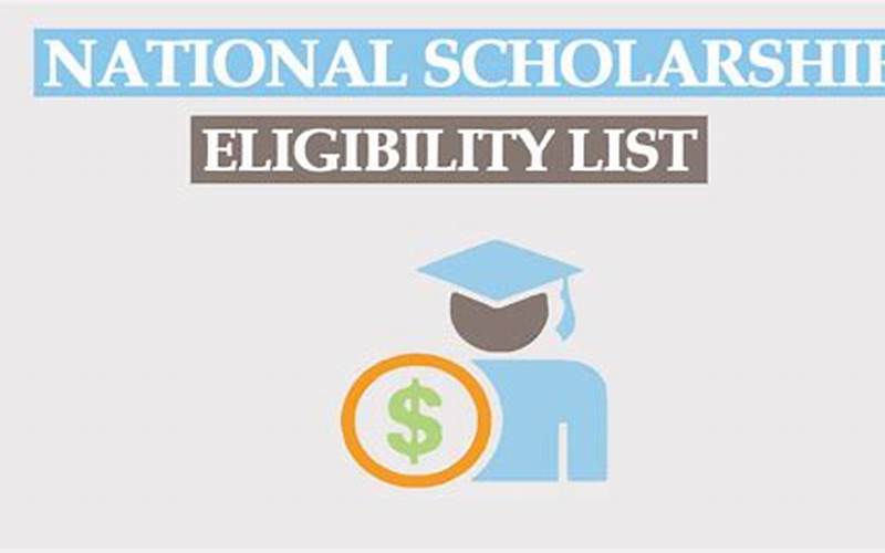Scholarship Eligibility