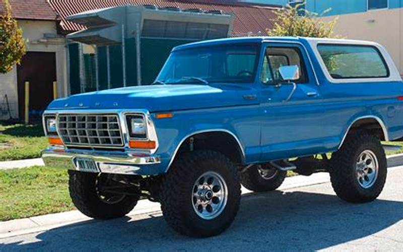 Second Generation Ford Bronco