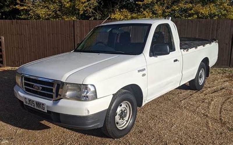 Second Hand Ford Ranger 4X2 Single Cab For Sale